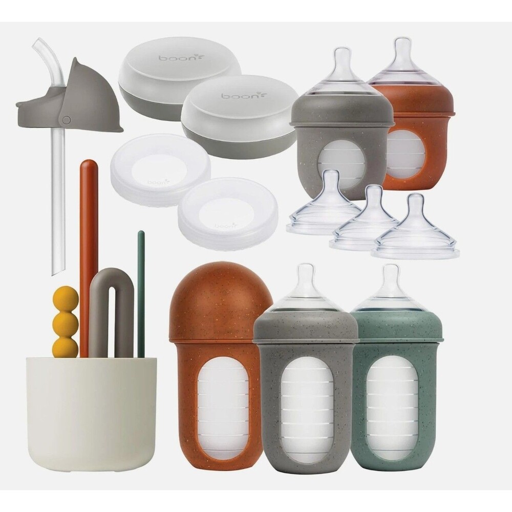 Boon NURSH Bottle & Accessories Starter Set 14 Piece Bundle New in Box